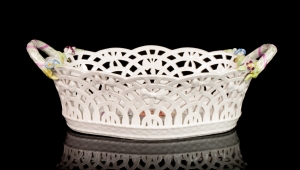 Kosz, Królewska Manufaktura Porcelany w Berlinie, pocz. XX w. 