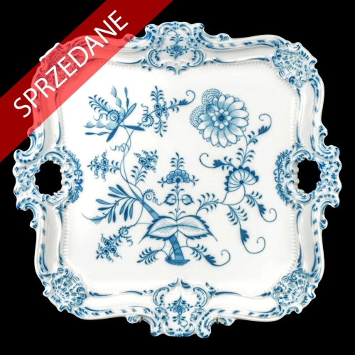 Taca, Carl Teichert Meissen, 1882 - 1929, antyki Warszawa, skup antyków, porcelana, stara porcelana, Galeria Żak