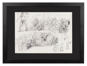 Franciszek Starowieyski “Figural composition”