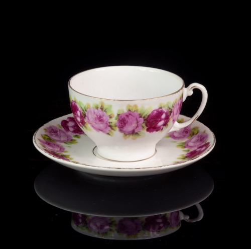 Cup, Carl Krister, Wałbrzych, 1920-25, antique Warsaw, antique porcelain, old porcelain, Galeria Żak, art, antiques