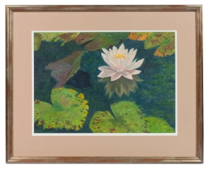 Stanisław Rolicz “White nenuphar”, 1963 