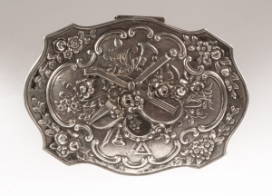Jewelry box, J.D. Schleissner & Söhne, Hanau, Germany, early 20th century