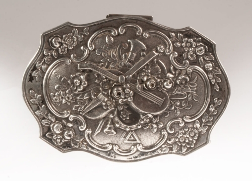 Jewelry box, J.D. Schleissner & Söhne, Hanau, Germany, early 20th century, antique Warsaw, silver, old silver, Galeria Żak, art, antiques