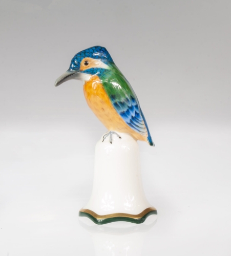 Common kingfisher, Hutschenreuther, 1920 - 1938, antique Warsaw, antique porcelain, old porcelain, Galeria Żak, art, antiques