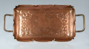 Art Nouveau tray, early 20th century