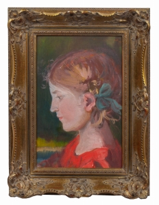 Wacław Chodkowski "Portrait of the girl", 1920