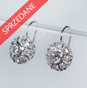 Kolczyki z brylantami