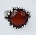 Amber ring, Poland, 1963 - 1986, antique Warsaw, jewelry, old jewelry, Galeria Żak, art, antiques
