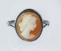 Cameo ring, antique Warsaw, jewelry, old jewelry, Galeria Żak, art, antiques