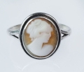 Cameo ring, antique Warsaw, jewelry, old jewelry, Galeria Żak, art, antiques