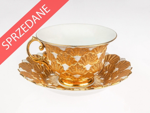 Filiżanka, Miśnia, lata 1924 - 1934, antyki Warszawa, skup antyków, porcelana, stara porcelana, Galeria Żak