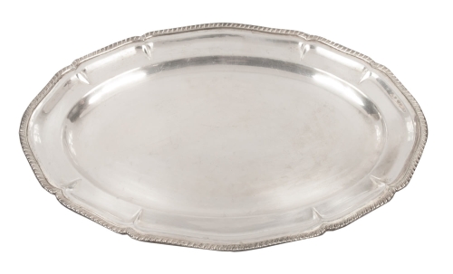 Tray, England, 20th century, antique Warsaw, silver, old silver, Galeria Żak, art, antiques