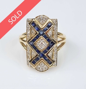 Sapphires ring