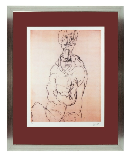 Pablo Picasso “The Man”, antique Warsaw, antique paintings, Galeria Żak, art, antiques