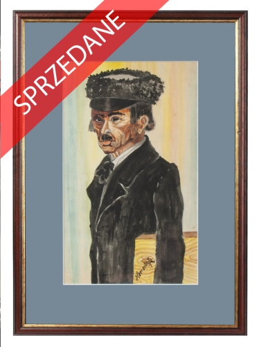 Jan Horeszko “Nikifor” , antyki Warszawa, skup antyków, dawne malarstwo, malarstwo aukcyjne, malarstwo polskie, Galeria Żak