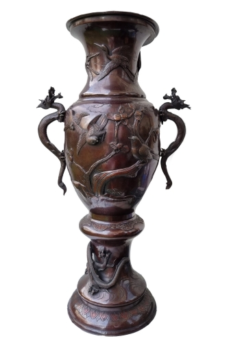 Vase, Japan, Meiji period (1868-1912), antique Warsaw, antique home decorations, Galeria Żak, art, asian, oriental
