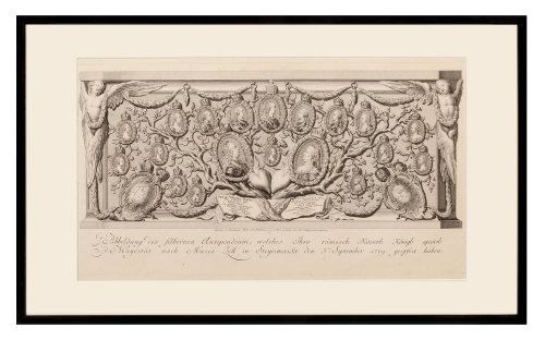 Antependium
"Francis I and Maria Theresa with children", after 1769 , antique Warsaw, antique paintings, Galeria Żak, art, antiques