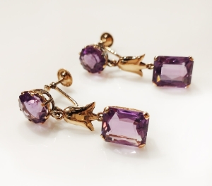 Amethysts clips