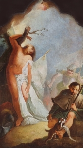 Święci Roch, Sebastian i Florian, ok. 1800 r.