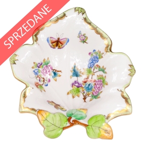 Paterka liść, Herend,  XX w.