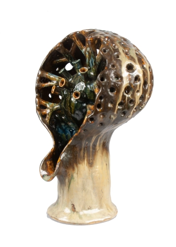 Monogrammist KB “Organic composition with openworks”, 1970’s, antique Warsaw, sculpture, Galeria Żak, art, antiques