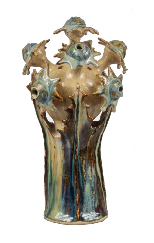 Monogrammist KB “Flowers”, 1970’s, antique Warsaw, sculpture, Galeria Żak, art, antiques