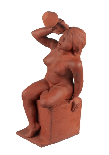 “Nude with a pitcher”, 20th century, antique Warsaw, sculpture, Galeria Żak, art, antiques