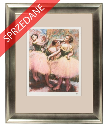 Edgar Degas “Trzy tancerki”, antyki Warszawa, skup antyków, dawne malarstwo, malarstwo aukcyjne, malarstwo polskie, Galeria Żak