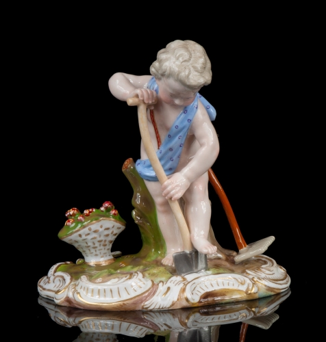 Johann Kändler "Earth", Meissen, 19th century, antique Warsaw, antique porcelain, old porcelain, Galeria Żak, art, antiques