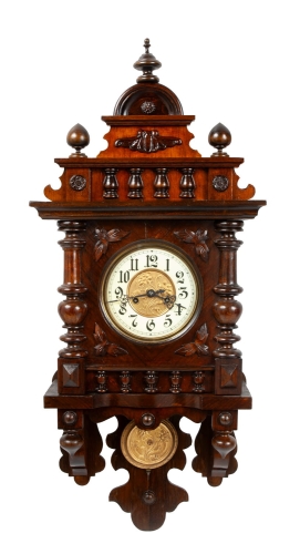 Wall Clock, Germany, 19th century, antique Warsaw, antique home decorations, Galeria Żak, art, clock