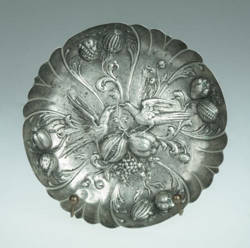 Dish, Western Europe, 19th century, antique Warsaw, silver, old silver, Galeria Żak, art, antiques