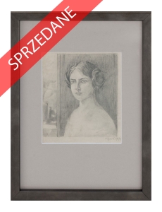 Rafał Wojtych "Dziewczyna przy oknie", ok. 1914 r. 