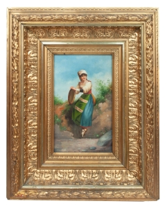 Otto Hausknecht “Resting girl”, 1906 