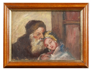 Polish painter “Shylock and Jessica"