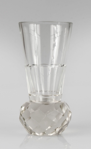 Rummer, Bohemia, 20th century, antique Warsaw, antique home decorations, Galeria Żak, art, glass