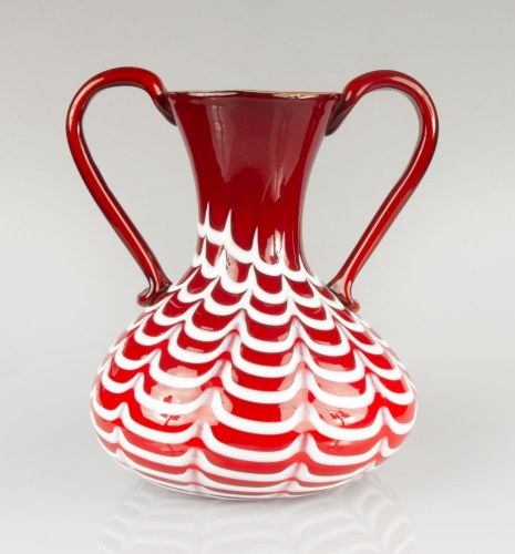 Amphora, F.S. Prokuplje, Yugoslavia, second half of the 20th century, antique Warsaw, antique home decorations, Galeria Żak, art, glass