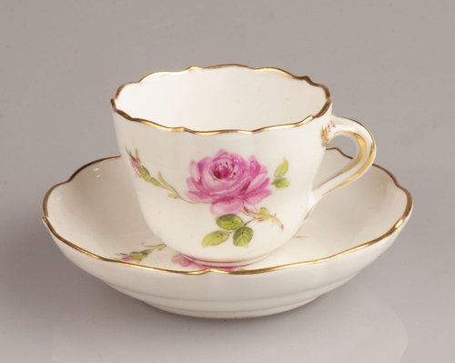 Tea cup, Meissen, 20th century, antique Warsaw, antique porcelain, old porcelain, Galeria Żak, art, antiques