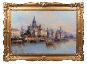 Karl Kaufmann "Port in Konstanz”