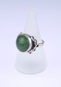 Nephrite ring, Warsaw, 1963-86