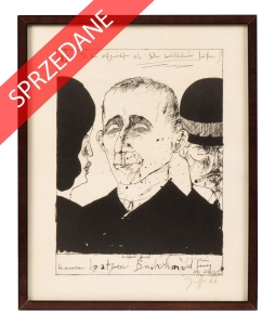Horst Janssen “Bertolt Brecht”