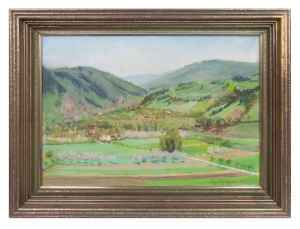 Mieczysław Reyzner „Spring landscape” 1926