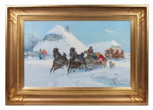 Czesław Wasilewski "Sleigh ride"