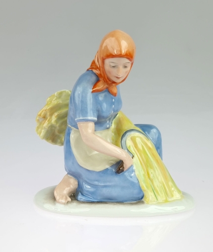 The Hay Harvest, Rosenthal, 1941 , antique Warsaw, antique porcelain, old porcelain, Galeria Żak, art, antiques