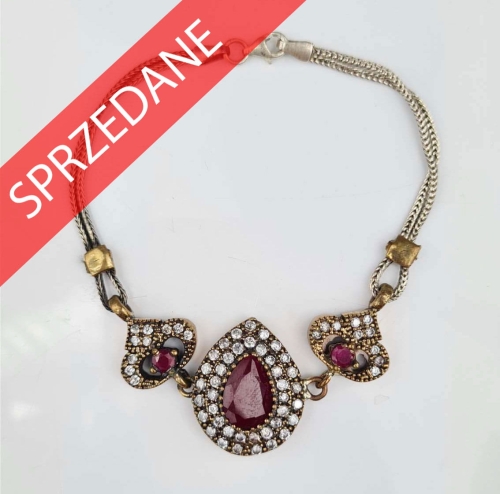 bransoletka, dawna biżuteria, antyki, antyki Warszawa, skup antyków