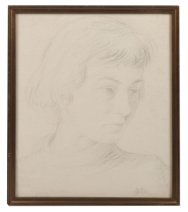 Wlastimil Hofman “Portret dziewczyny” 1926 r.