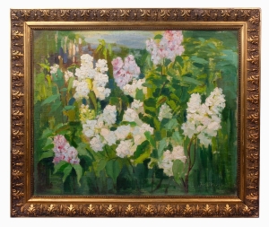 Jan Sikorski "Wild elderberry", 1923 