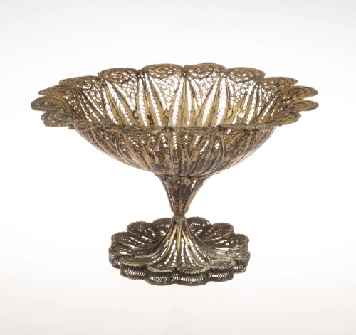 Charger, 19th century, antique Warsaw, silver, old silver, Galeria Żak, art, antiques