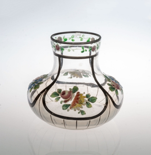 Vase, Vienna, early 20th century, antique Warsaw, antique home decorations, Galeria Żak, art, glass