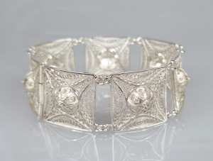 Silver bracelet 