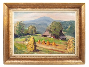 Polish painter “Tatra landscape”